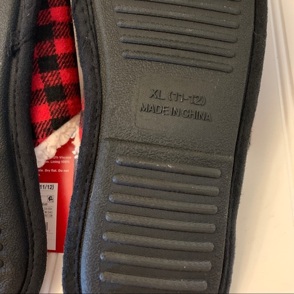 Womens Mama Bear Buffalo Check Slippers XL(11/12) - Picture 9 of 9